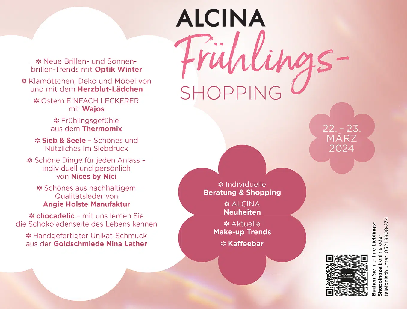 Alcina Fruehlings Shopping - Start